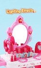 Kids Beauty Vanity Girls Pretend Play Set   Makeup Suitcase  Kids  Girls 3 