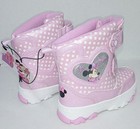 Disney Junior Minnie Mouse Girls Snow Boots Size 11 Purple New With Tags  