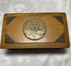 Uss Constitution  1927 Restoration Hull Wood Display Box 
