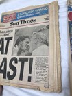 Chicago Cubs Baseball 1984 Newspaper Clinch East   Vintage Sports Memorabilia