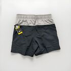 Speedo Men s 5 5  Colorblock Swim Shorts Swimsuit Trunks Upf 50   Gray black S