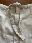 Vtg 70   s Women   s Cotton High Waist Short Shorts Tie Front By Happy Legs Retro Xs