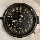 Chelsea Clock Navy Military Wwii 1945  24 Hr  Rare 8 Day Work W  Key 
