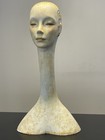 Mid Century Modern Vintage 25  Long Neck Mannequin Store Display Counter Hat