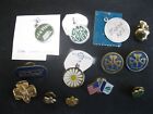 Girl Scout Pins Lot Vintage  Modern 13 In All