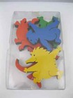 Ozcrobats Australian Geographic Puzzle Balancing Animal Blocks Game Kangaroo Euc
