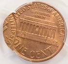 1974-d 1c Lincoln Cent Double-struck  2nd 93  Off-center Dsbs Pcgs Ms64 Red