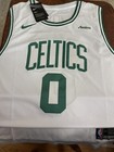 Jayson Tatum Signed Autographed Boston Celtics White Nike Jersey W coa