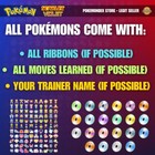 Choose Any Shiny Pokemon  6iv  - Pokemon Scarlet And Violet    
