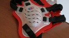 Ck Cliff Keen Red White Black Adjustable Protective Wrestling Headgear