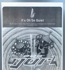 Bj  rk 1995 Original Poster Advert It s Oh So Quiet Bjork Post