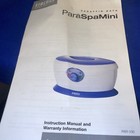 Homedics Paraspa Wax Paraffin Foot   Hand Bath - Model Par-100- Estate Find