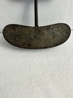 Rare Antique Vintage  Double Blade Food Chopper Tool Wood Handle Has Patina