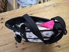 Betsey Johnson Cherry Pet Carrier Bag Dog Cat Tote Canvas White  Nwt