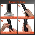 2026 New Lux Blaze Lighter  Luxblaze Plasma Lighter  Adjustable Windproof Torch