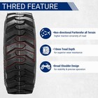 Set 4 10x16 5 Skid Steer Loader Tire 12 Ply 10-16 5 Heavy Duty For Bobcat