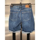  denim Womens Denim Shorts Size 2 Medium Wash Cuffed Hem Regular Waist Summer