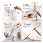 O-cedar 172172pk Flex And Catch Duster Heavy-duty Refills - White  5 pack  New