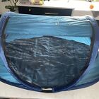 Kidco Peapod Foldable Portable Kids Sleeping Travel Bed  Midnight Air Mattress