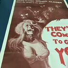 They re Coming To Get You  Original 1975 One Sheet   Giallo Movie Poster Horror