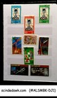 Collection Of Djibouti Stamps In Small Stock Cook - 95 Stamps