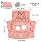 Shopping Cart Cover For Baby 2 In 1 High Chair Covers For Restaurant Comforta   