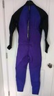 Elite Stearns Full Body Wetsuit Size Medium Purple