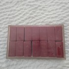 Vintage Crisloid  Dominoes Red W  Case