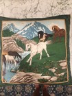 Handmade Horse Pillow Equestrian Pony Mountain Theme Horse Lovers 14 5 X 15 Euc