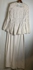 Bob Mackie Lace Beaded Sequined Two -piece Jacket Dress Set Sz 8 Formal evening