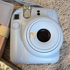 Fujifilm Instax Mini 12 Instant Camera Blue W  Case Strap Album   Film