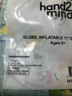 Inflatable 11 Inch Blue World Globe Hand 2 Mind - Inflate Earth Ball Map New