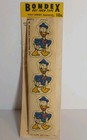 Post Ww2 1946 Vintage Walt Disney Donald Duck Bondex Hot Iron Tape Card Unused