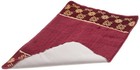 Bath Rug  Vlegant Rosa Collection  Burgundy gold