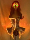 Led Luminous Costume Gogo Dancer Performance Dress Woman Clubwear Led Costume