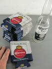 Corona La Cerveza Mas Fina      Beer Can Bottle Koozie Coozie Insulator Lot 10 New