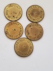 Vintage 5ct  Joplin Missouri Parking Lot Meter Tokens   Cs 266