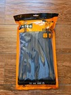 Eletoo 12    Heavy Duty Zip Ties 100 Pack 500lb Strength Uv Resistant Black