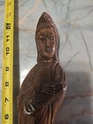 Vintage Or Antique Asian Wood Carving Goddess Buddha Chinese Or Japanese