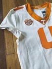 Tennessee Volunteers Game Used Game Worn Team Issued  4 Away White Jersey 