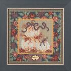 White Pumpkins Cross Stitch Kit Mill Hill 2014 Buttons   Beads Autumn