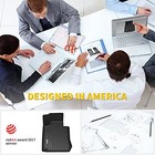   floor  mats  compatible For  benz C-class 2016 Black