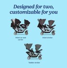 Graco Duoglider Double Stroller   Lightweight With Tandem Seating  Glacier
