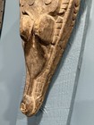 Vintage Papua New Guinea Style Canoe Prow Carving     Oceanic Tribal Wood Art  30   