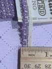 Antique vintage Sweet Delicate Purple Flower Puritan Tatted Edging By Yard