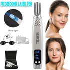 Red blue Light Picosecond Laser Tattoo Removal Pen Mole Dark Spot Remover Tool 