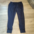 Nice Laundry Mens Mesh Lounge Joggers Navy Blue Micromodal Lined Xl