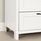 South Shore Daisie Changing Table With Station Wide Pure White