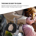 Pet Out Bag Zipper Closure Hamster Carrier Small Animal Pouch Travel