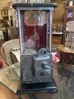 Vintage Masters Penny Gumball Candy Machine Vending Porcelain Red black